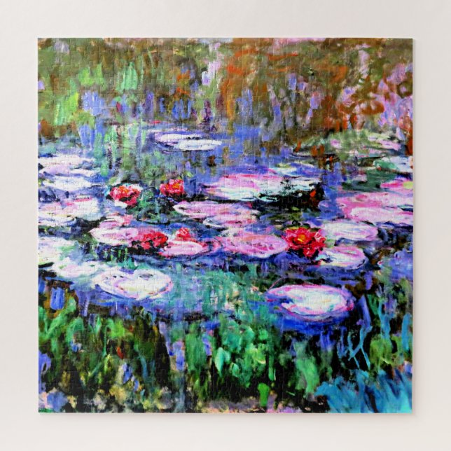 Los Nenufares (water lilies) by Claude Monet, Jigsaw Puzzle (Vertical)