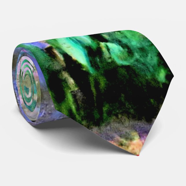 Los Nenufares (water lilies) by Claude Monet Tie (Rolled)