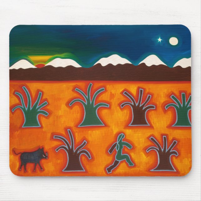 Los Olivos en el Invierno 2010 Mouse Pad (Front)