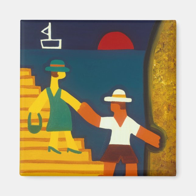 Los Papás de Olivia 2005 Magnet (Front)