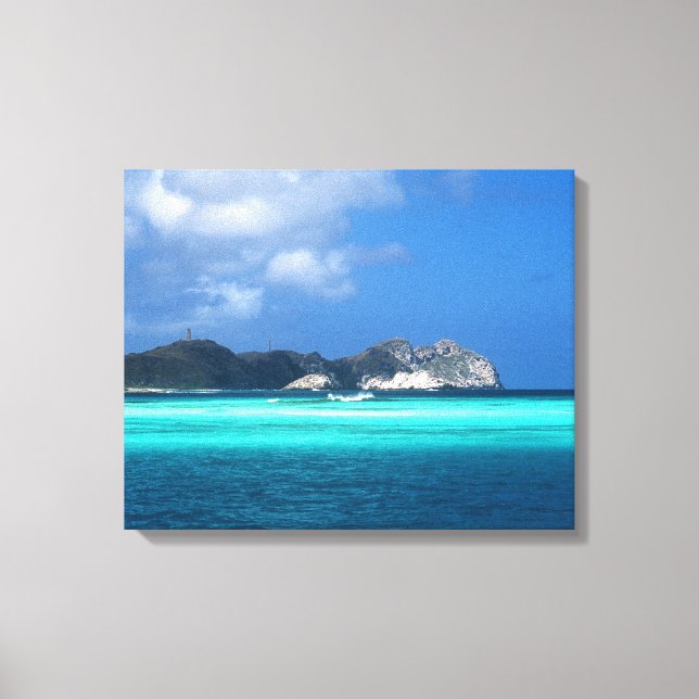 Los Roques Islands, Venezuela Canvas Print (Front)