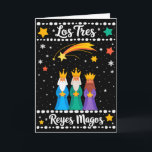 Los Tres Reyes Magos Navidad Latina Tres Reyes  Card<br><div class="desc">Los Tres Reyes Magos Navidad Latina Tres Reyes</div>
