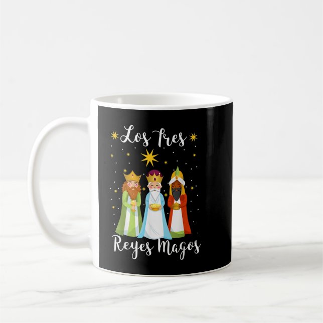 los tres reyes magos tee epiphany day three wise m coffee mug (Left)