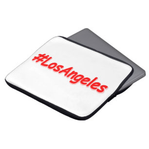 "#LosAngeles" Cute Design. Buy Now Laptop Sleeve