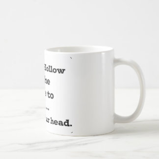 Lose your head in sleepy hollow coffee mug