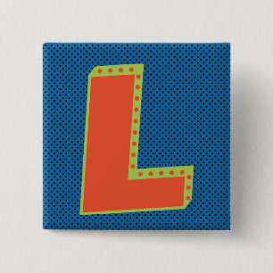 Loser - Big L - Biggest Loser 2 Inch Square Button