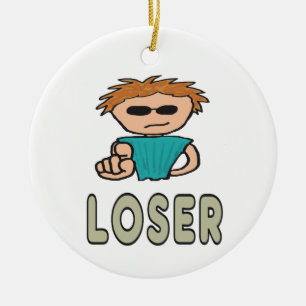 Loser Ceramic Ornament