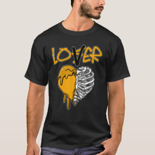Loser Dripping Heart OG Yellow Toe 1s Matching T-Shirt
