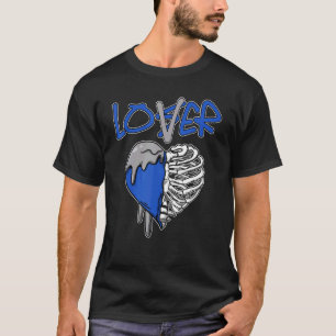 Loser  Dripping Heart Retro Stealth 5s Matching T-Shirt
