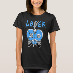 Loser Heart Dripping Mid Game Winner 1s Matching T-Shirt