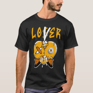 Loser  Heart Dripping Yellow Brown For Men Women T-Shirt