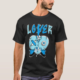 Loser Lover Light Blue Drip Heart Matching Outfit T-Shirt