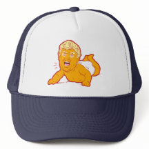 Loser Trump Trucker Hat: TRUMP CRY-BABY
