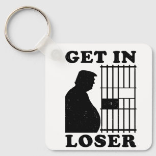 Loser Trump White House Karen for Prison Magnet Keychain