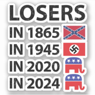 Losers in 1865 Losers in 1945 Losers in 2020 Loser