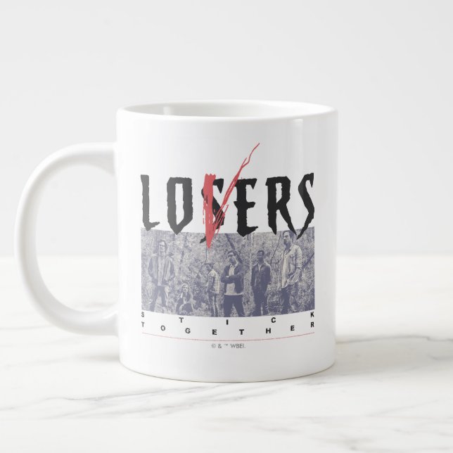Losers Stick Together Large Coffee Mug (Left)