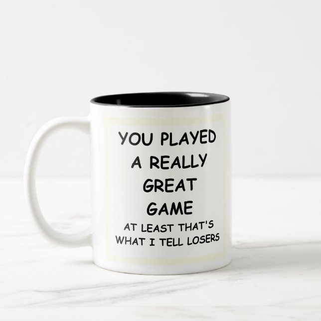 LOSERS Two-Tone COFFEE MUG (Left)
