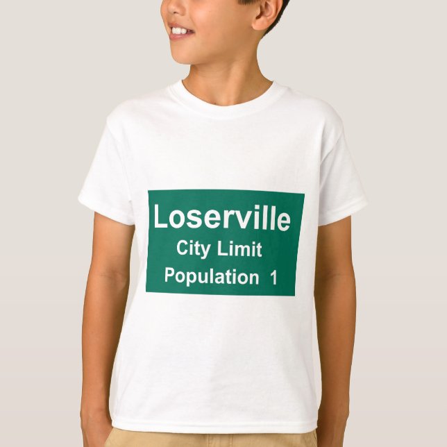 Loserville City Limit T-Shirt (Front)