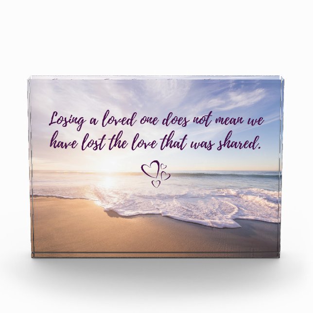 Losing a Loved One Photo Block (Front)