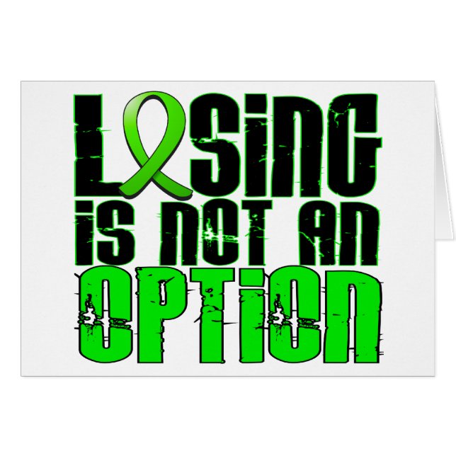 Losing Is Not An Option Lymphoma (Front Horizontal)