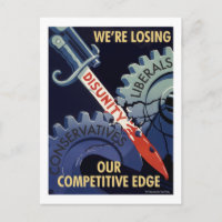 Losing Our Competitive Edge Postcard
