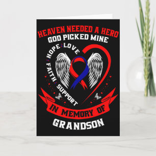 Loss In Memory Of Grandson Chd Awareness Month Gra Card