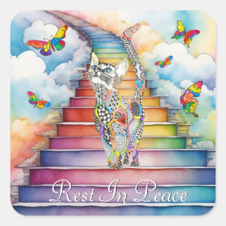 Loss of a Pet Condolence Sympathy Sticker