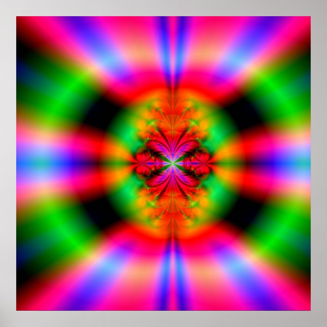 "Loss of control and mystic rapture" Poster (Front)