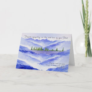 Loss of Dad Sympathy Card, Sympathy Card