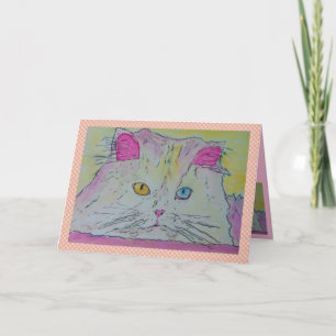 Loss of Pet - Original Art Greeting Card