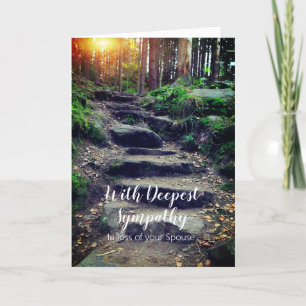 Loss Of Spouse Sympathy Card