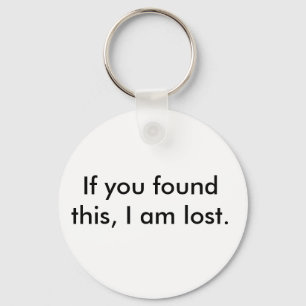 Lost and Found Key-Chain Keychain