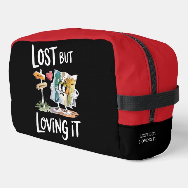 Lost and Loving the Journey Dopp Kit (Left Corner)
