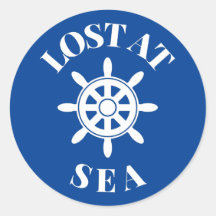 Lost At Sea - Fun Cruise Saying