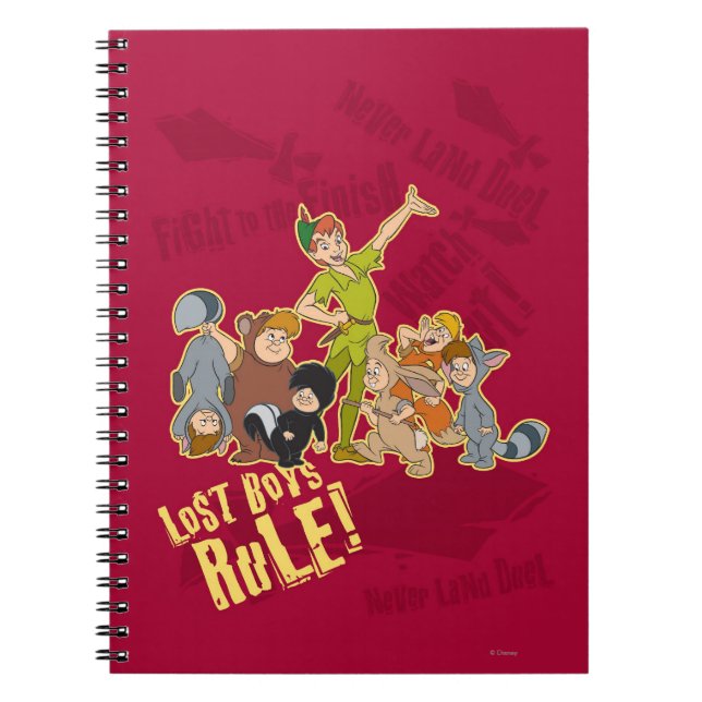 Lost Boys Rule Notebook (Front)