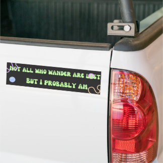 Lost Bumper Sticker
