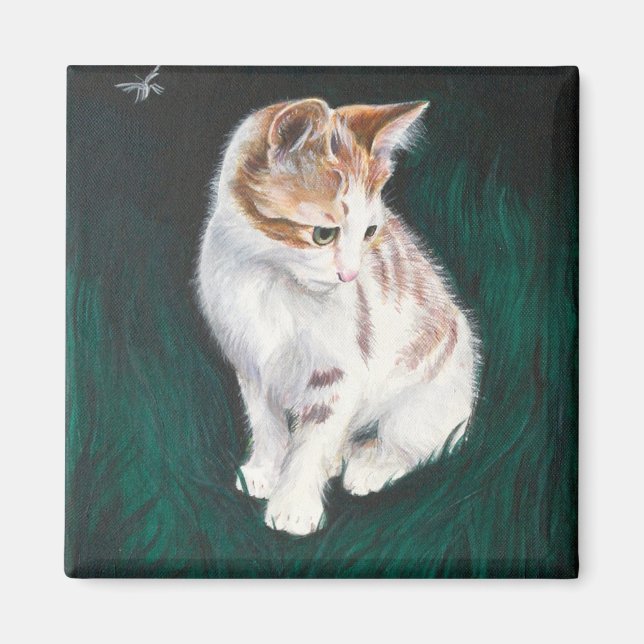 Lost cat magnet (Front)