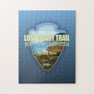 Lost Coast Trail (arrowhead) Jigsaw Puzzle