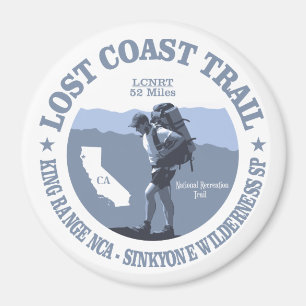 Lost Coast Trail (rd) Magnet