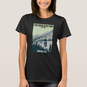Lost Creek State Park Lover Montana State Souvenir T-Shirt