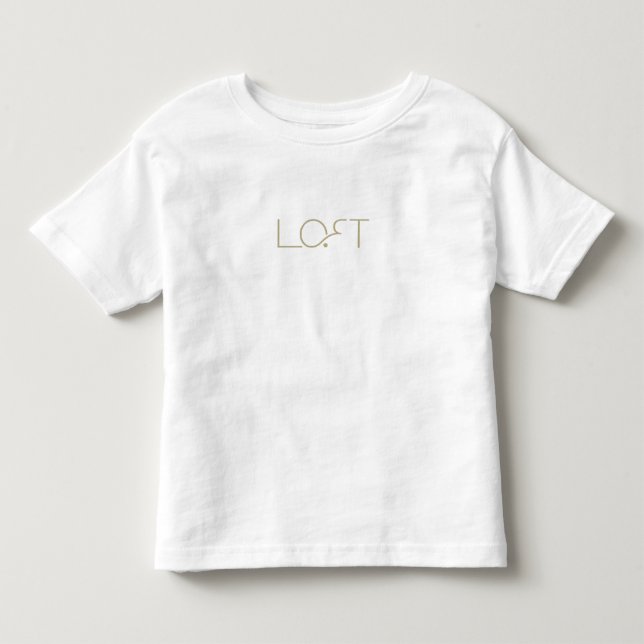 lost cute design toddler t-shirt (Front)