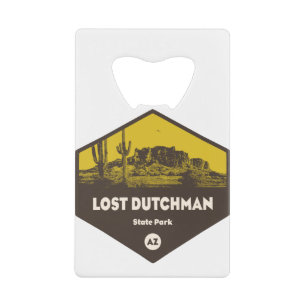 Lost Dutchman State Park Arizona Credit Card Bottle Opener