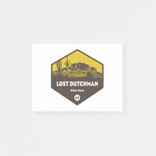 Lost Dutchman State Park Arizona Post-it Notes