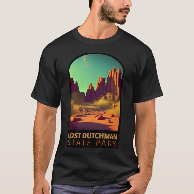Lost Dutchman State Park Arizona T-Shirt (Front)