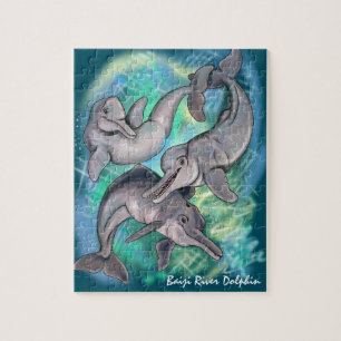 Lost Echos Baiji River Dolphin Jigsaw Puzzle