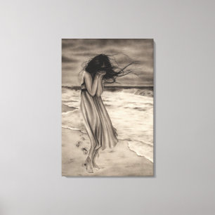 Lost Footsteps Canvas Print