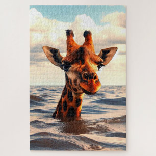 Lost Giraffe Jigsaw Puzzle