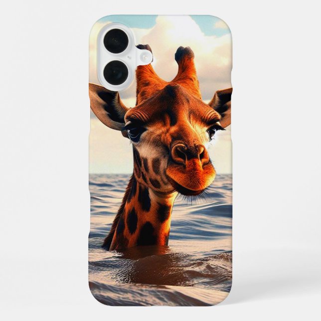 Lost Giraffe Phone Case (Back)