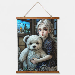 Lost Girl  Hanging Tapestry