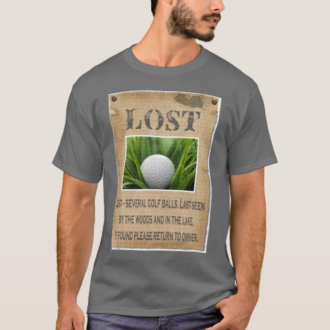 LOST - Golf Ball T-Shirt (Front)